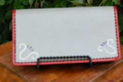 Matisse leather Checkbook Cover